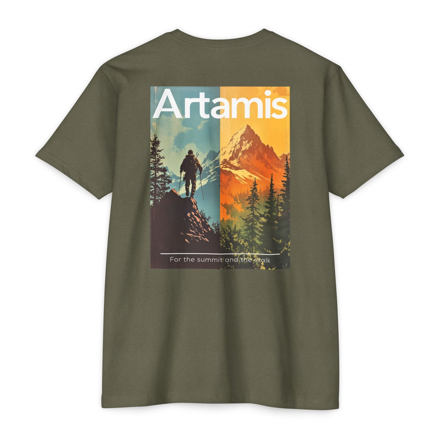 Mountain Hiker Retro Graphic Tee