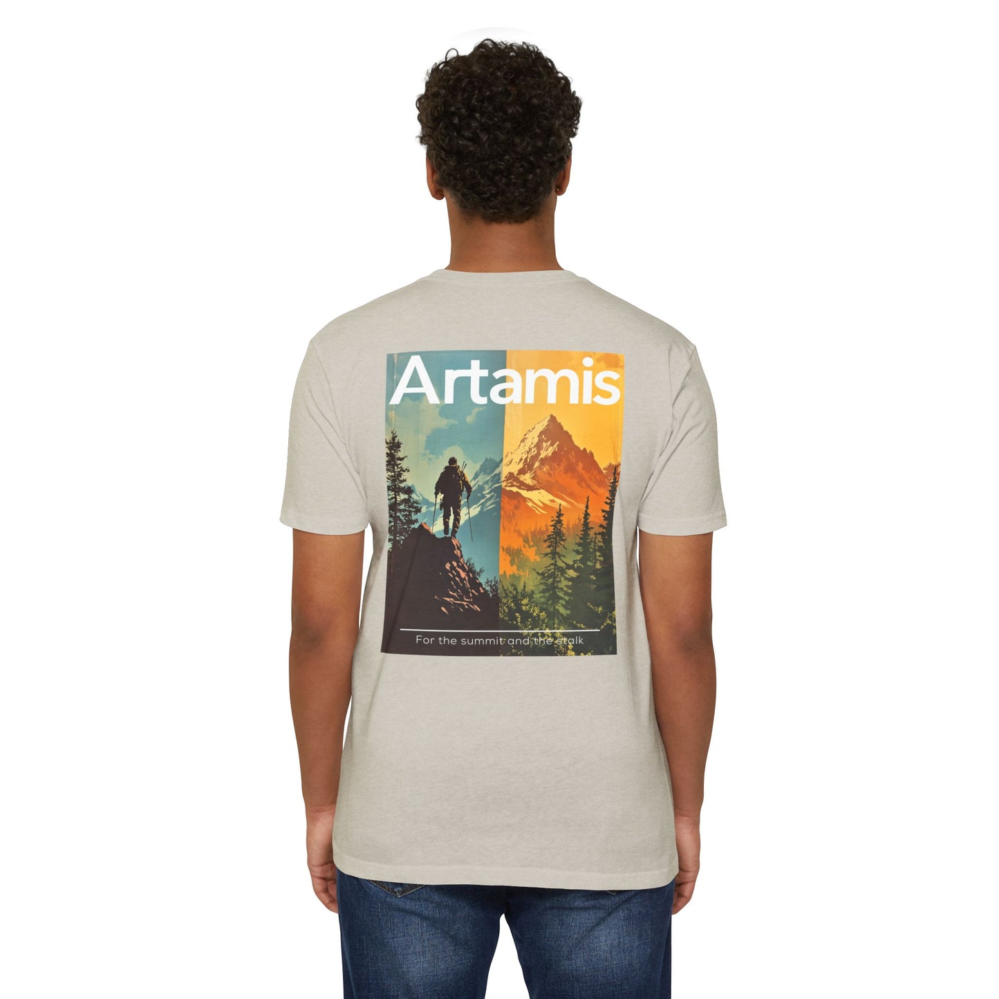 Mountain Hiker Retro Graphic Tee