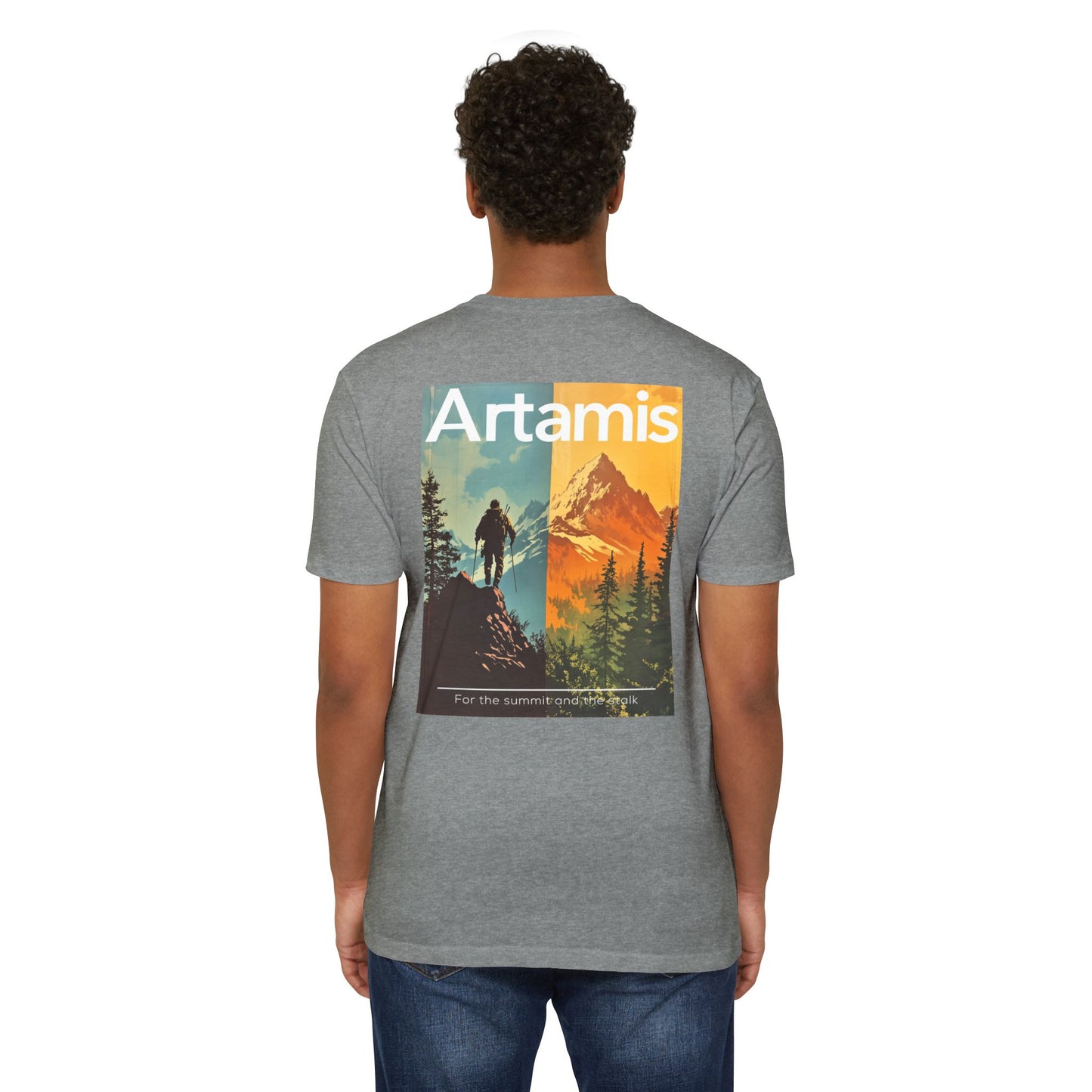 Mountain Hiker Retro Graphic Tee