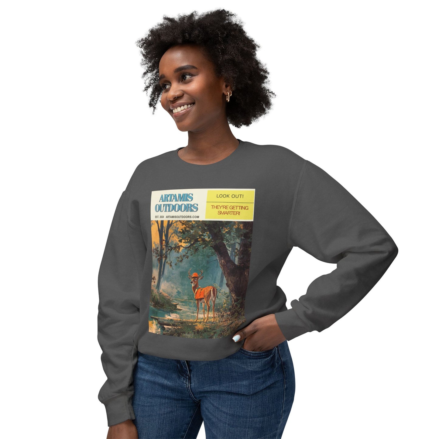 The Smart Deer Hunter Sweatshirt
