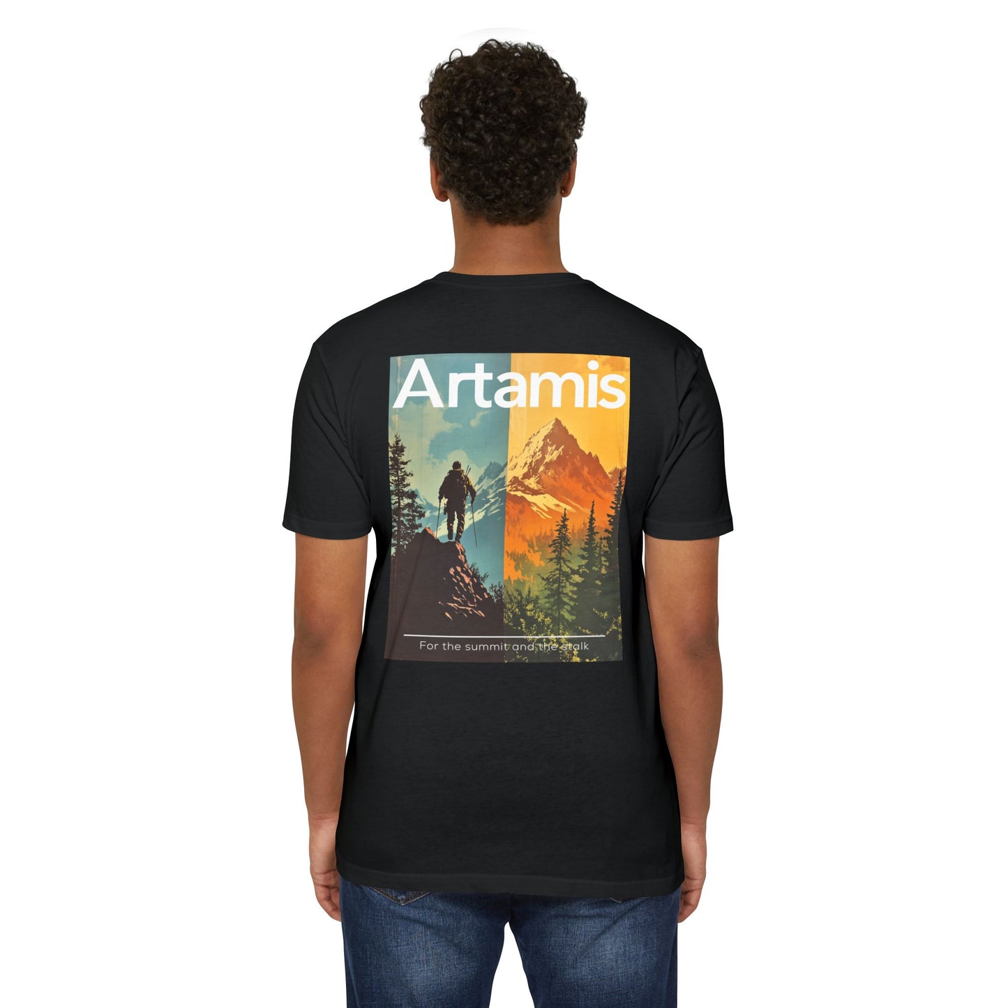 Mountain Hiker Retro Graphic Tee