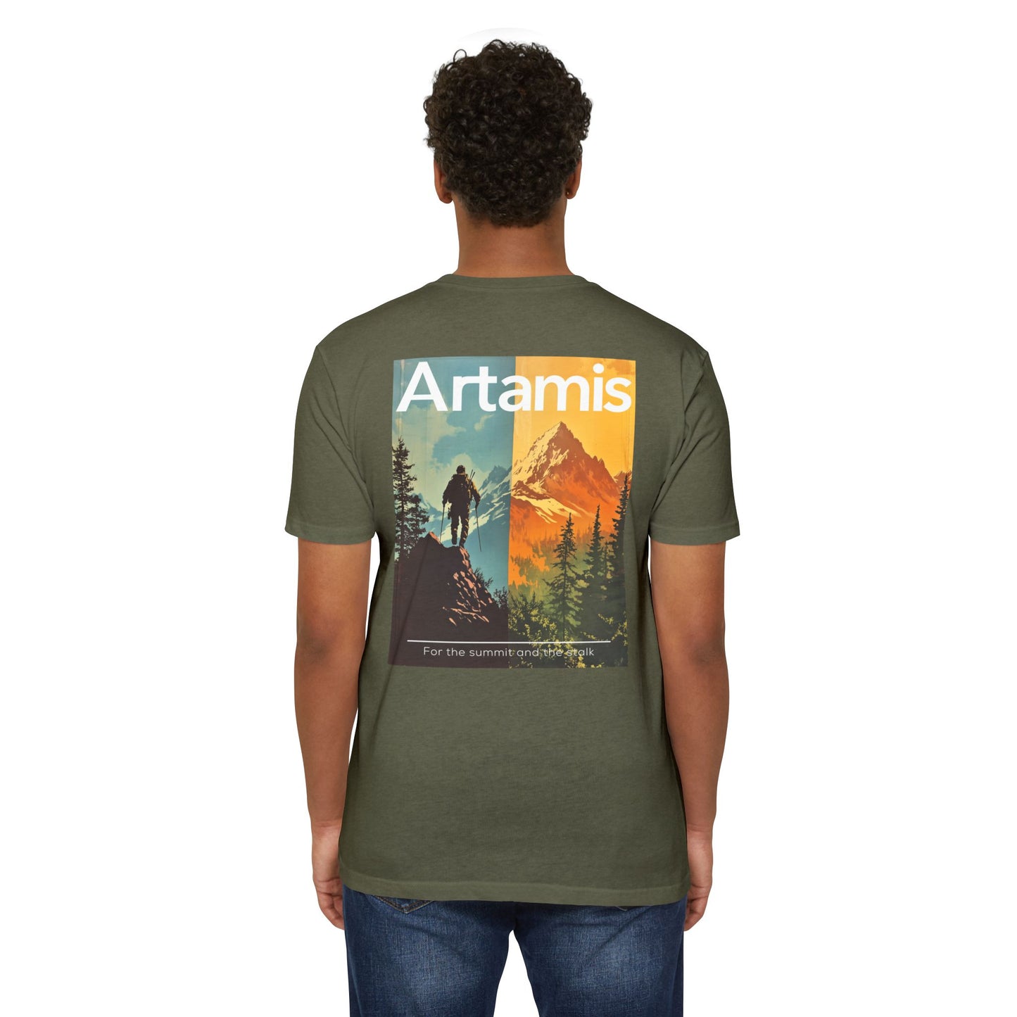 Mountain Hiker Retro Graphic Tee