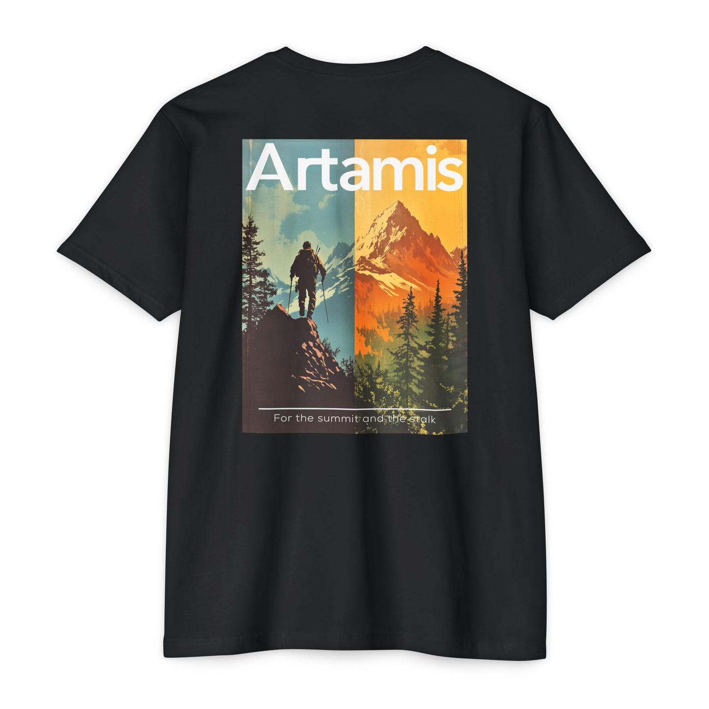 Mountain Hiker Retro Graphic Tee