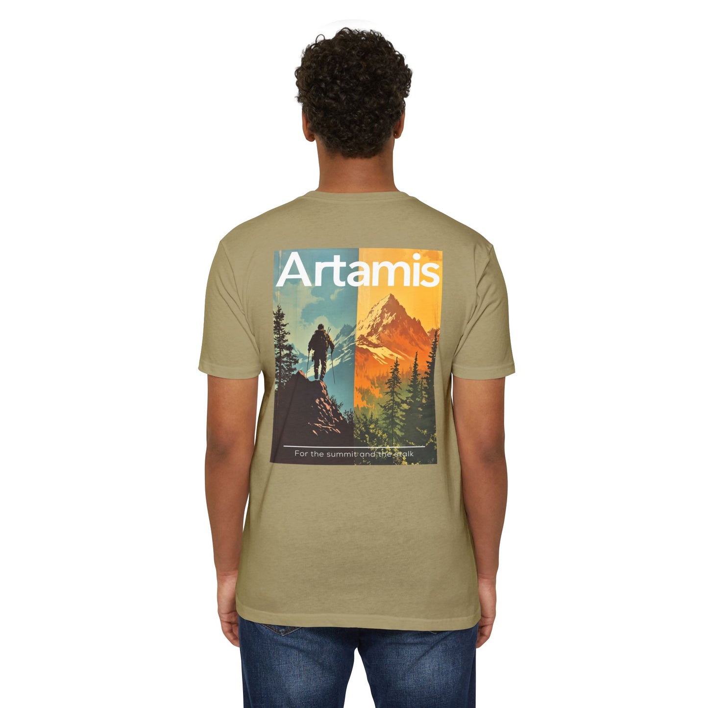 Mountain Hiker Retro Graphic Tee