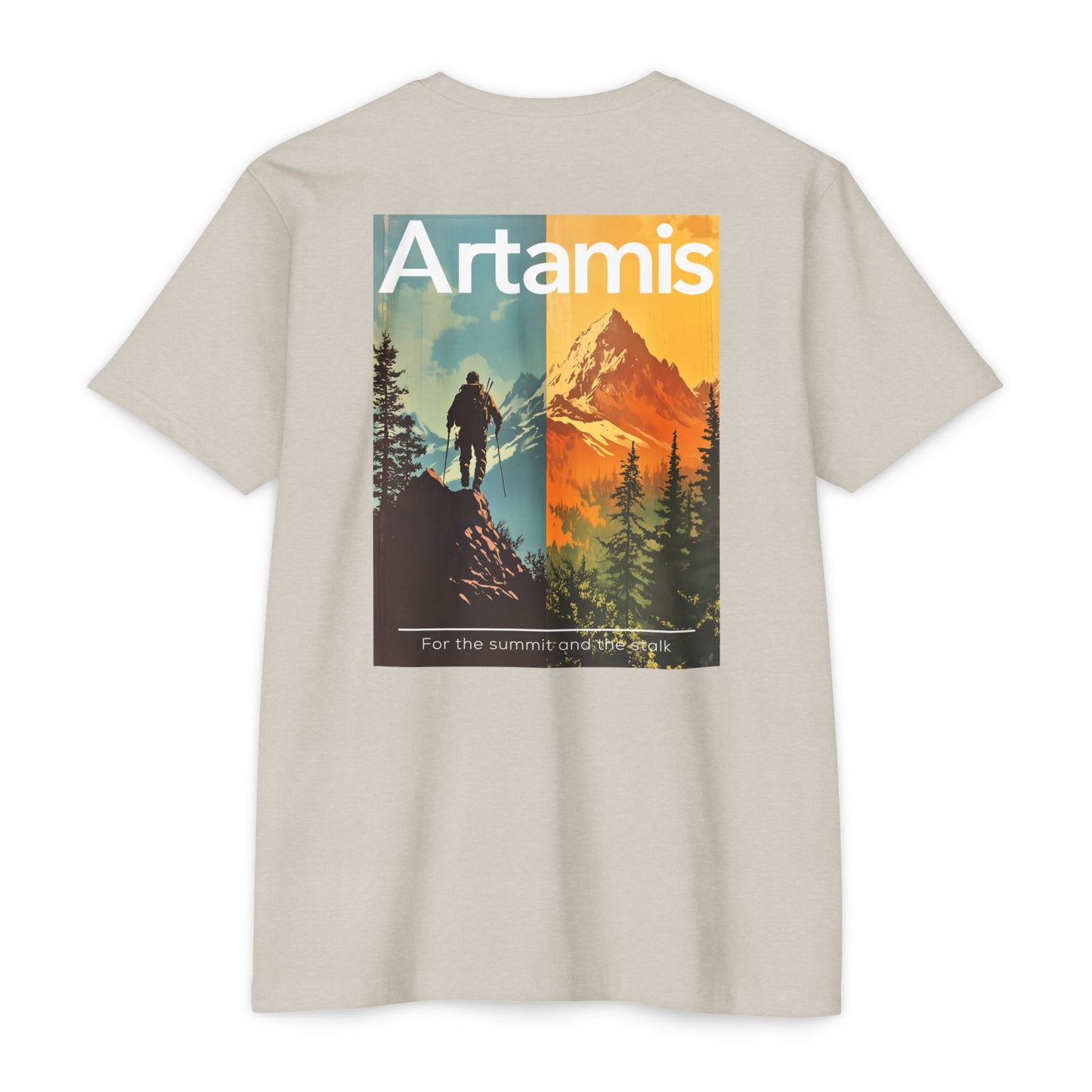 Mountain Hiker Retro Graphic Tee